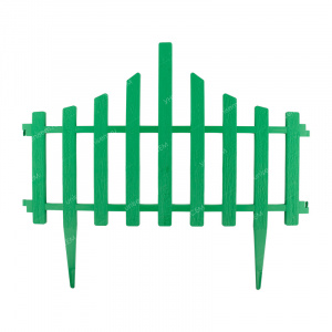 Заборчик декоративный СОЛНЕЧНЫЙ САД 34*38 см,длина 2,67(7 секций)
