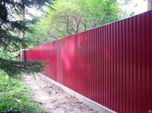 Проф. лист RAL 3005 3,0м (0,4мм) КРАСНОЕ ВИНО